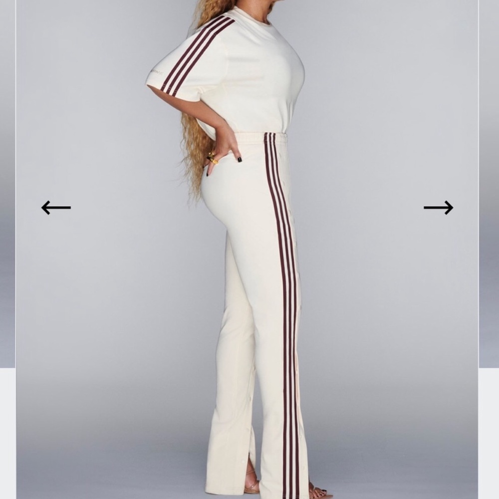 Adidas x Ivy Park White Track Pants XS